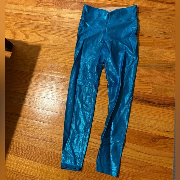 Heroine Sport Pants - Heroine Sport Shimmering Blue Leggings